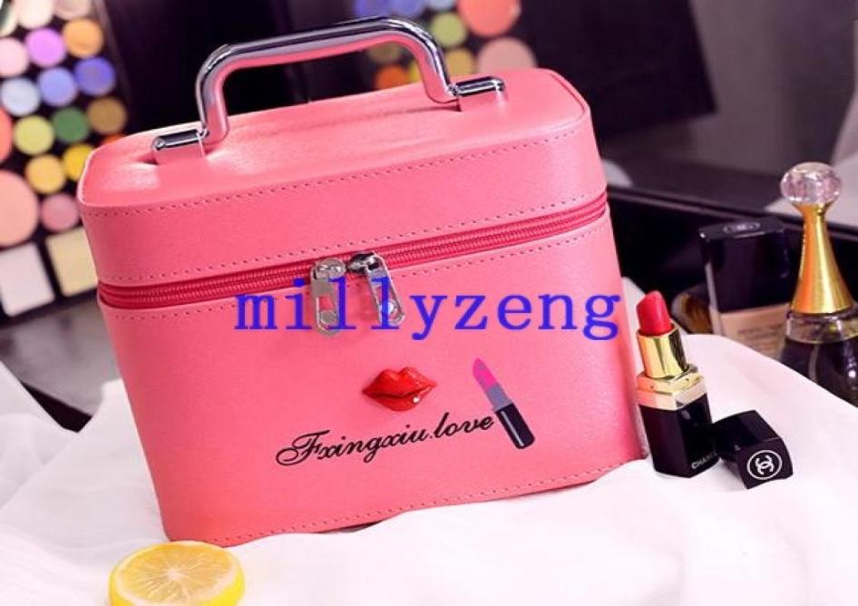 Cute Lure Lips Makeup Case Portable Small Portable Large Capacity Cosmetic Wash Bag Red1117143, Red
Cute Lure Lips Makeup Case Portable Small Portable Large Capacity Cosmetic Wash Bag Red1117143, Red