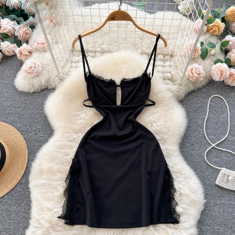 Casual Dresses Women 2023 Summer Solid Backless Sleeveless Mini Bodycon Dress Slim Sexy Fashion Wild Vestidos, Black
Casual Dresses Women 2023 Summer Solid Backless Sleeveless Mini Bodycon Dress Slim Sexy Fashion Wild Vestidos, Black