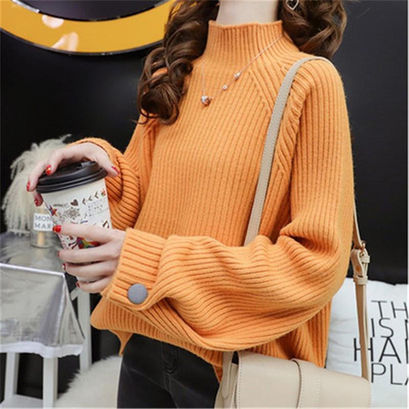 Women's Sweaters Autumn Winter Knitting Yellow Women Pullover 2023 Turtleneck Loose Female Casual Knit Pullovers Lady, Beige
Women's Sweaters Autumn Winter Knitting Yellow Women Pullover 2023 Turtleneck Loose Female Casual Knit Pullovers Lady, Beige