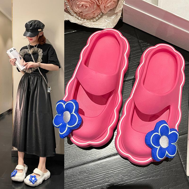 Slippers Sweet Summer Female Beach Slides Flat Mid Heels Women Shoes Solid Flower Platform Plus Size Zapatos De Mujer, Black
Slippers Sweet Summer Female Beach Slides Flat Mid Heels Women Shoes Solid Flower Platform Plus Size Zapatos De Mujer, Black