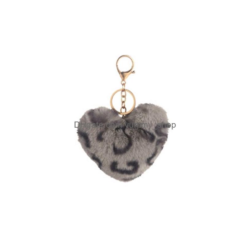 Keychains Lanyards Leopard Heart Plush Keychain Pendant Bag Decoration Keyring Key Chains Drop Delivery Fashion Accessories Dhc8V
Keychains Lanyards Leopard Heart Plush Keychain Pendant Bag Decoration Keyring Key Chains Drop Delivery Fashion Accessories Dhc8V