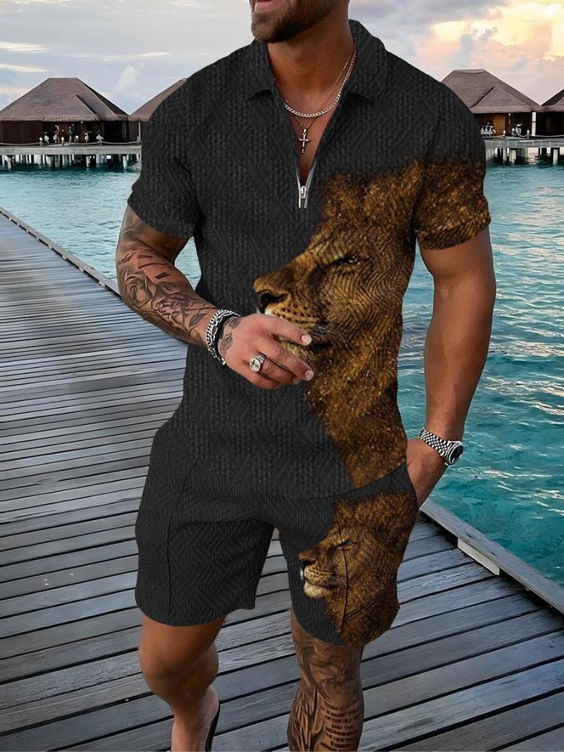 Men's Tracksuits Summer Trend Pattern 3D Print Men's Tracksuit Casual Zipper Collar Polo Shirt And Shorts 2pcs Set Man Clothing, Rtzz2c230914g
Men's Tracksuits Summer Trend Pattern 3D Print Men's Tracksuit Casual Zipper Collar Polo Shirt And Shorts 2pcs Set Man Clothing, Rtzz2c230914g