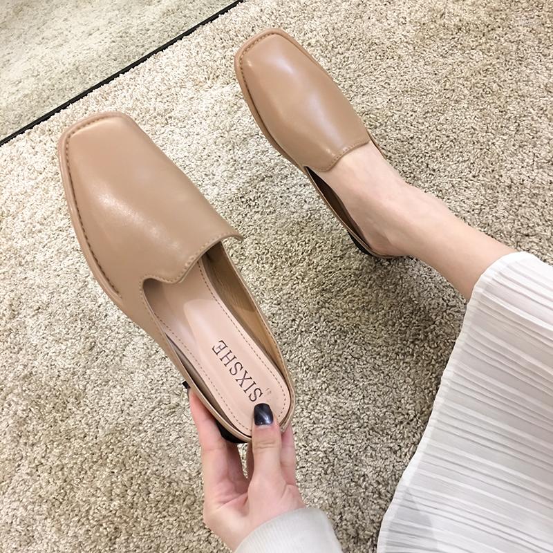 Slippers Women's Shoes Square Toe Outdoor 2023 Spring Fashion Thick Heel Non-slip Mules, Black
Slippers Women's Shoes Square Toe Outdoor 2023 Spring Fashion Thick Heel Non-slip Mules, Black