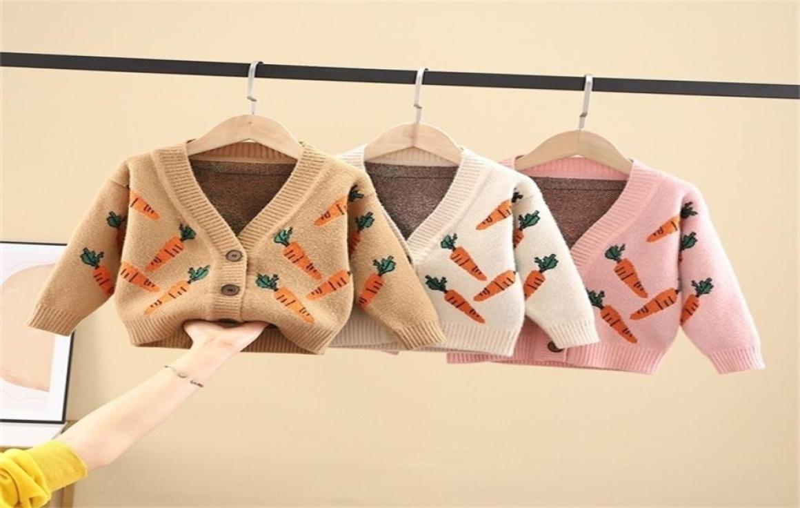 Girls Sweaters Fashion Korean Carrot Print Knit Cardigan Toddler Baby Clothing Spring Autumn Casual Kids Cardigan Sweater 2011098039845, Red
Girls Sweaters Fashion Korean Carrot Print Knit Cardigan Toddler Baby Clothing Spring Autumn Casual Kids Cardigan Sweater 2011098039845, Red