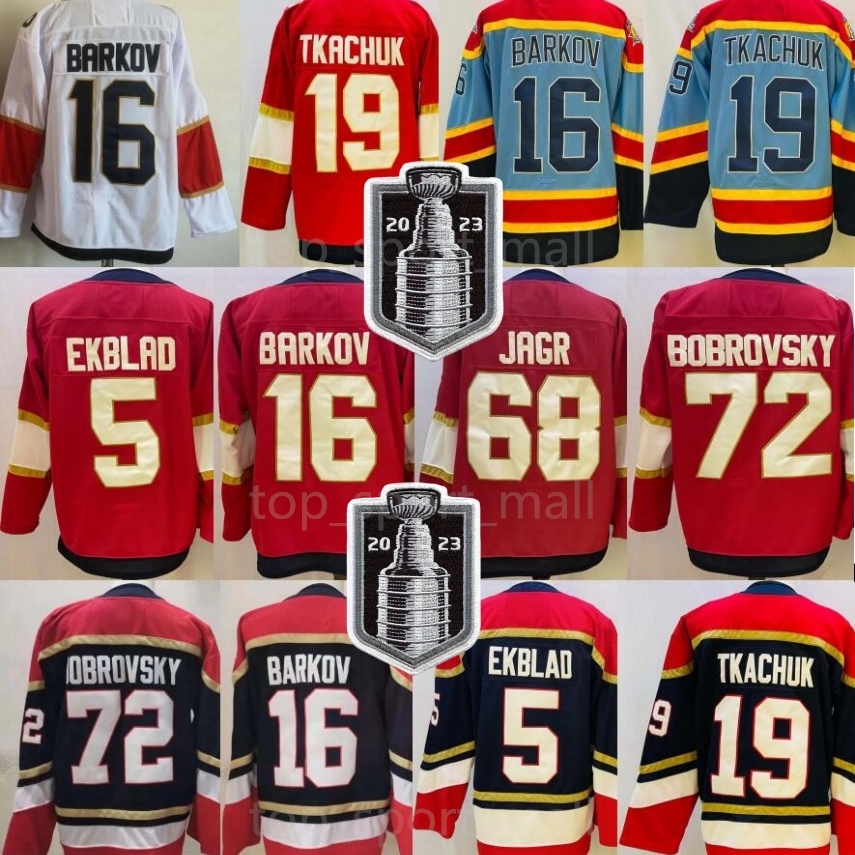 Stanley Cup Finals 2023 Hockey 19 Matthew Tkachuk Jerseys 5 Aaron Ekblad 16 Aleksander Barkov Sergei Bobrovsky Reverse Retro Patch Ice Team Navy Red White Stitch Man
Stanley Cup Finals 2023 Hockey 19 Matthew Tkachuk Jerseys 5 Aaron Ekblad 16 Aleksander Barkov Sergei Bobrovsky Reverse Retro Patch Ice Team Navy Red White Stitch Man
