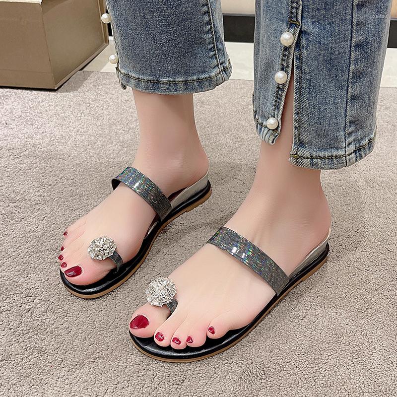 Slippers Shoes For Women 2023 High Quality Slingbacks Women's Summer Fashion Solid Color Crystal Flat With, Brown
Slippers Shoes For Women 2023 High Quality Slingbacks Women's Summer Fashion Solid Color Crystal Flat With, Brown
