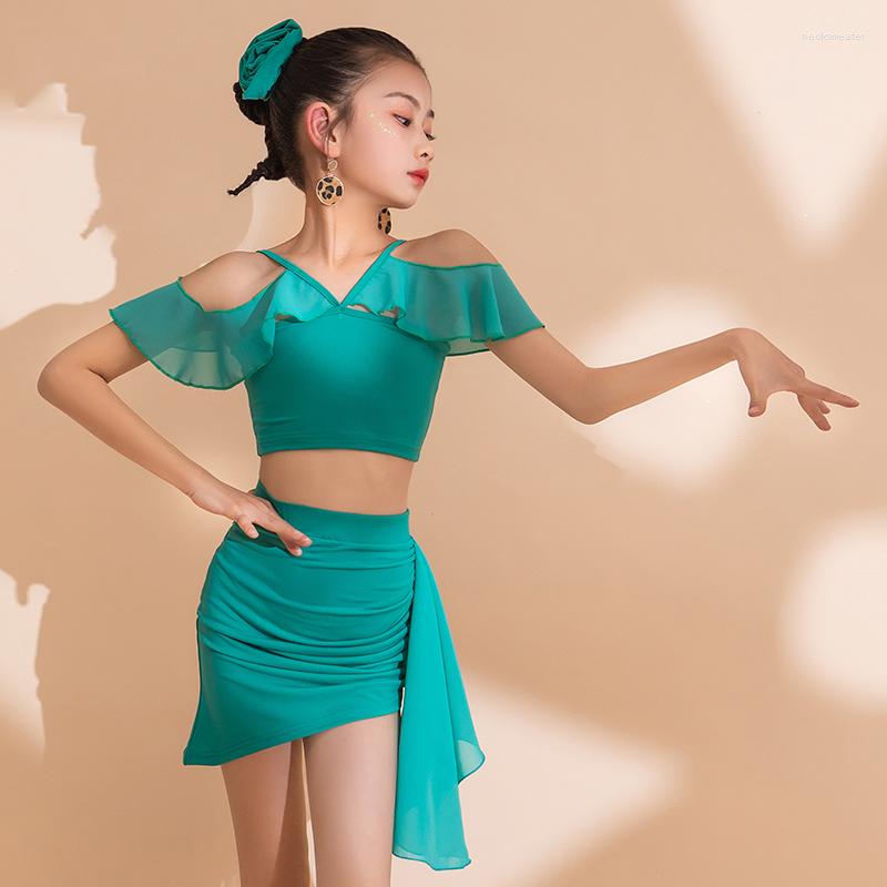 Stage Wear Girls Latin Dance Costume Ch Cha Performance Clothing Practice Dress Kids Ballroom Crop Tops Skirt Suit DNV15995, Tops-skirt 2pcs
Stage Wear Girls Latin Dance Costume Ch Cha Performance Clothing Practice Dress Kids Ballroom Crop Tops Skirt Suit DNV15995, Tops-skirt 2pcs