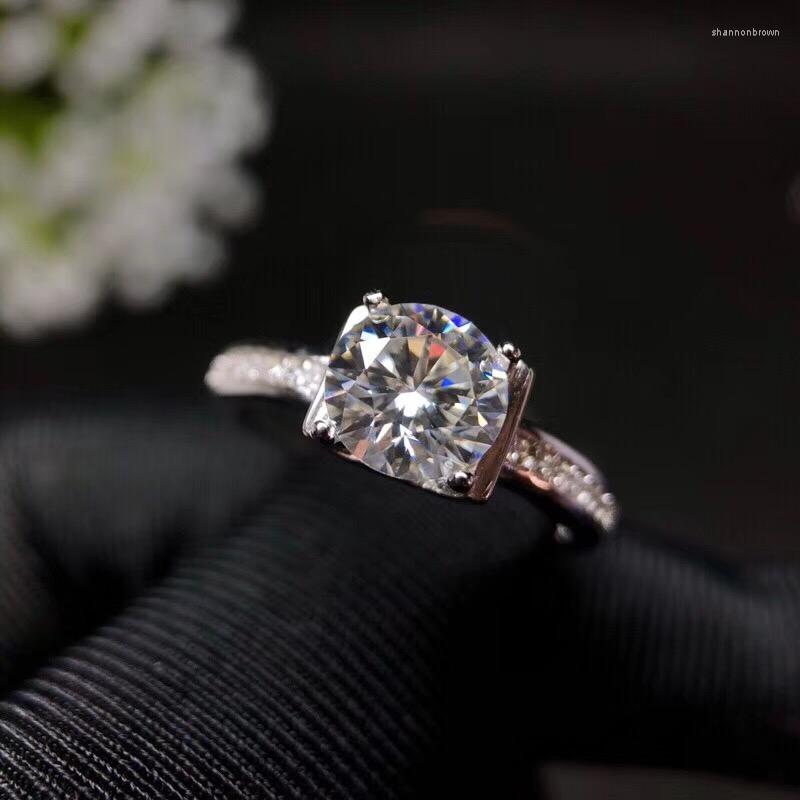 Cluster Rings Moissanite 925 Silver Fashion Design Strong Fire Color Diamond High Hardness 1.2ct
Cluster Rings Moissanite 925 Silver Fashion Design Strong Fire Color Diamond High Hardness 1.2ct