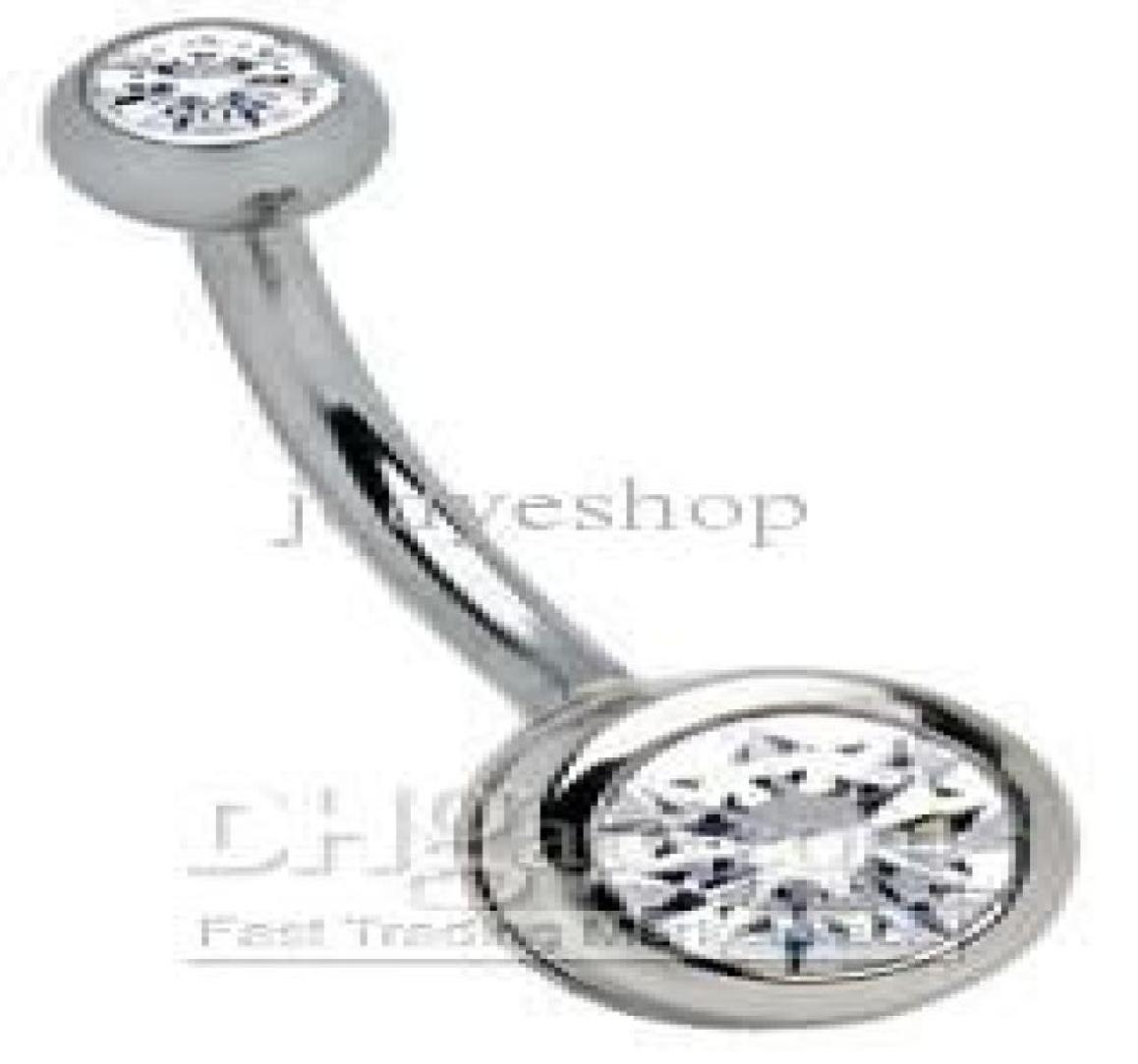 Double Clean Diamond Navel Piercing Navel Ring 100pcslot Fashion Body Jewelry 100 Guaranteed 14G2181953
Double Clean Diamond Navel Piercing Navel Ring 100pcslot Fashion Body Jewelry 100 Guaranteed 14G2181953