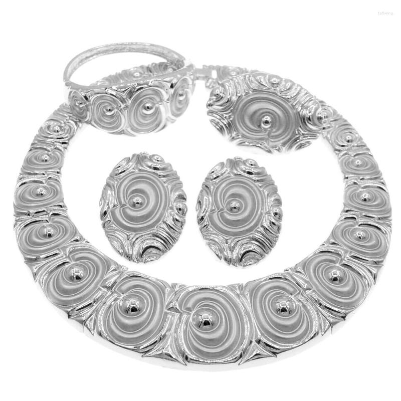 Necklace Earrings Set Fashion Ladies Big Brazil Gold Plated Jewelry Surrounded Dating Banquet Clothing H00107, Picture shown
Necklace Earrings Set Fashion Ladies Big Brazil Gold Plated Jewelry Surrounded Dating Banquet Clothing H00107, Picture shown