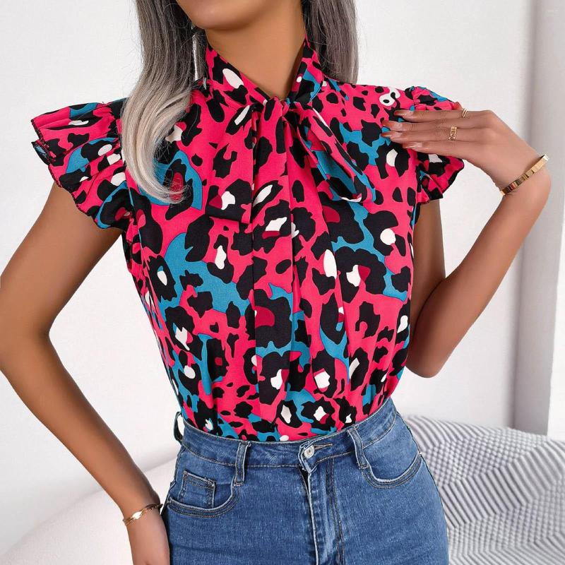 Women' Blouses Fashion Leopard Print Summer Blouse For Women Butterfly Sleeve Casual Female Shirts Ladies Tops And Pullover Blusas 2023, Khaki
Women' Blouses Fashion Leopard Print Summer Blouse For Women Butterfly Sleeve Casual Female Shirts Ladies Tops And Pullover Blusas 2023, Khaki