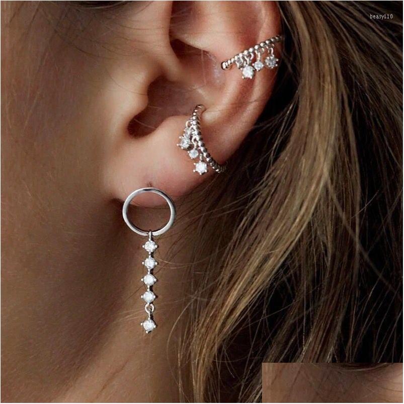 Clip-On Screw Back Backs Earrings Fashion Women Girl Delicate Six Claw Round Cz Tassel Chain Ear Cuff Clip No Piercing Earring Lov Dh7S2
Clip-On Screw Back Backs Earrings Fashion Women Girl Delicate Six Claw Round Cz Tassel Chain Ear Cuff Clip No Piercing Earring Lov Dh7S2