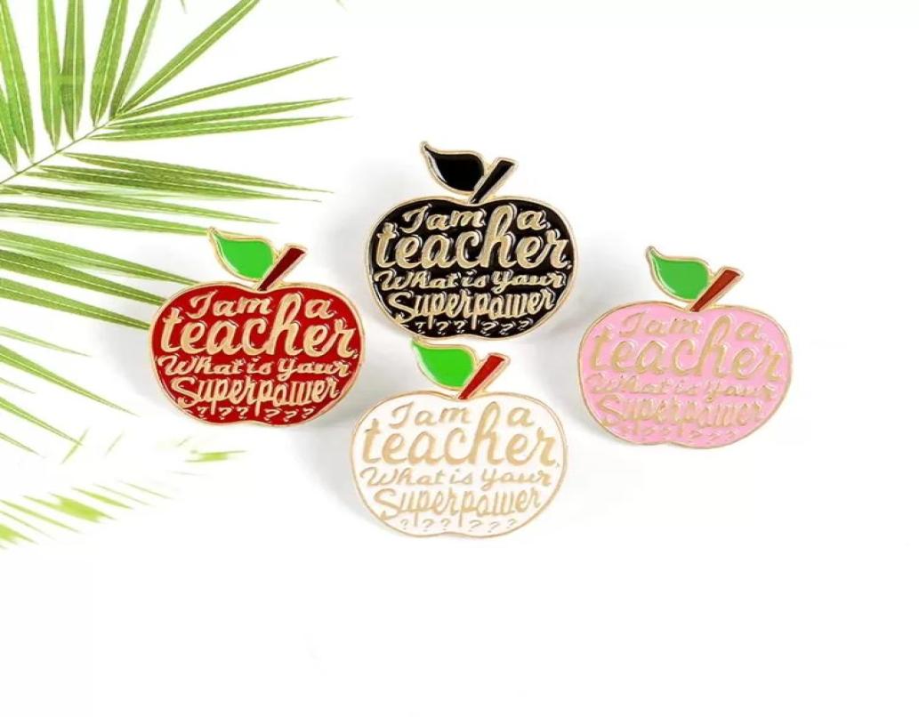 Red Apple Teacher Quote I Am A Teacher Badge Brooches Pink Enamel Pins Lapel Pin Badges Fruit Plant Jewelry Gifts2559871, White
Red Apple Teacher Quote I Am A Teacher Badge Brooches Pink Enamel Pins Lapel Pin Badges Fruit Plant Jewelry Gifts2559871, White