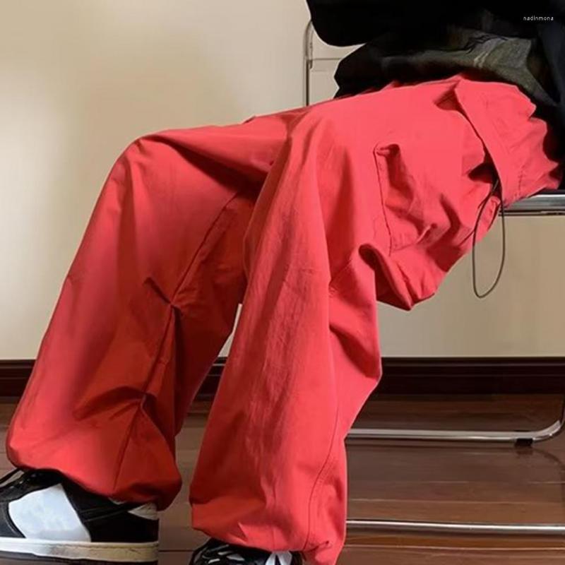 Men's Pants Men Cargo Drawstring Multiple Pockets Solid Color Loose Summer Trousers Hip Hop Ankle-banded Elastic Waist, Black
Men's Pants Men Cargo Drawstring Multiple Pockets Solid Color Loose Summer Trousers Hip Hop Ankle-banded Elastic Waist, Black