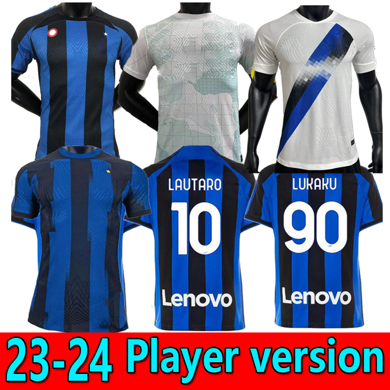 Player version 2023 2024 LUKAKU INTERS soccer jerseys CORREA DZEKO BARELLA LAUTARO SKRINIAR DE VRIJ Milans 23 24 football shirt uniforms men kids kit sets BROZOVIC
Player version 2023 2024 LUKAKU INTERS soccer jerseys CORREA DZEKO BARELLA LAUTARO SKRINIAR DE VRIJ Milans 23 24 football shirt uniforms men kids kit sets BROZOVIC