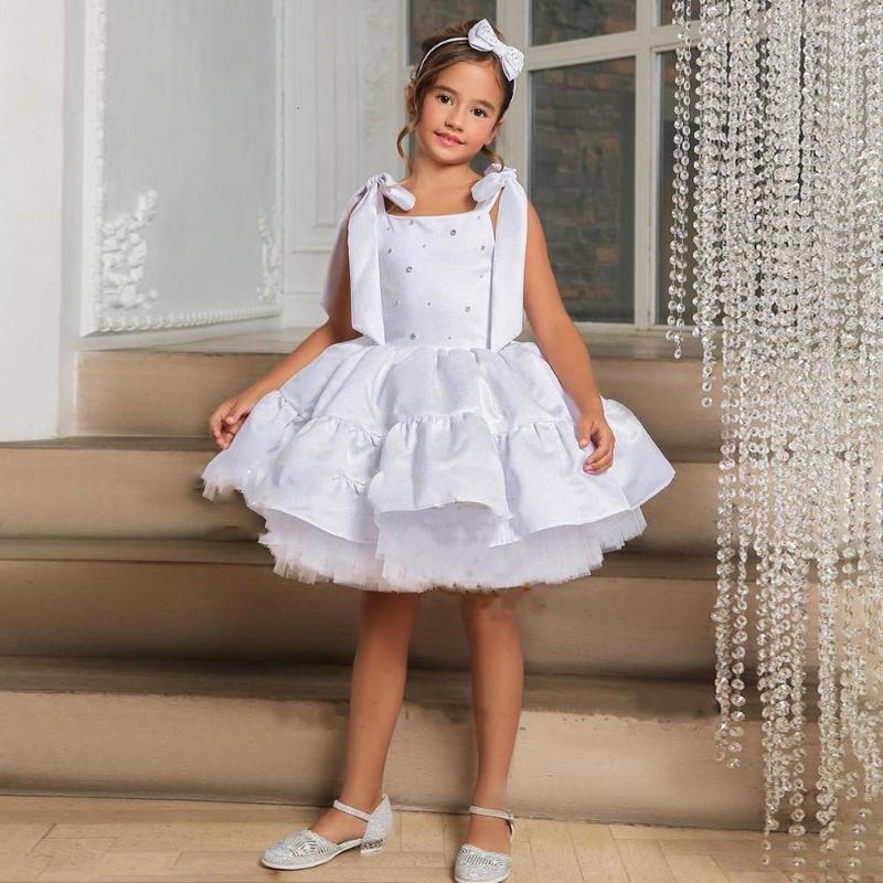 Girl Dresses White Fluffy Flower Tulle Satin With Pearls Knee Length Girls Birthday Party Gown Kid Size 1-14T, Blue
Girl Dresses White Fluffy Flower Tulle Satin With Pearls Knee Length Girls Birthday Party Gown Kid Size 1-14T, Blue