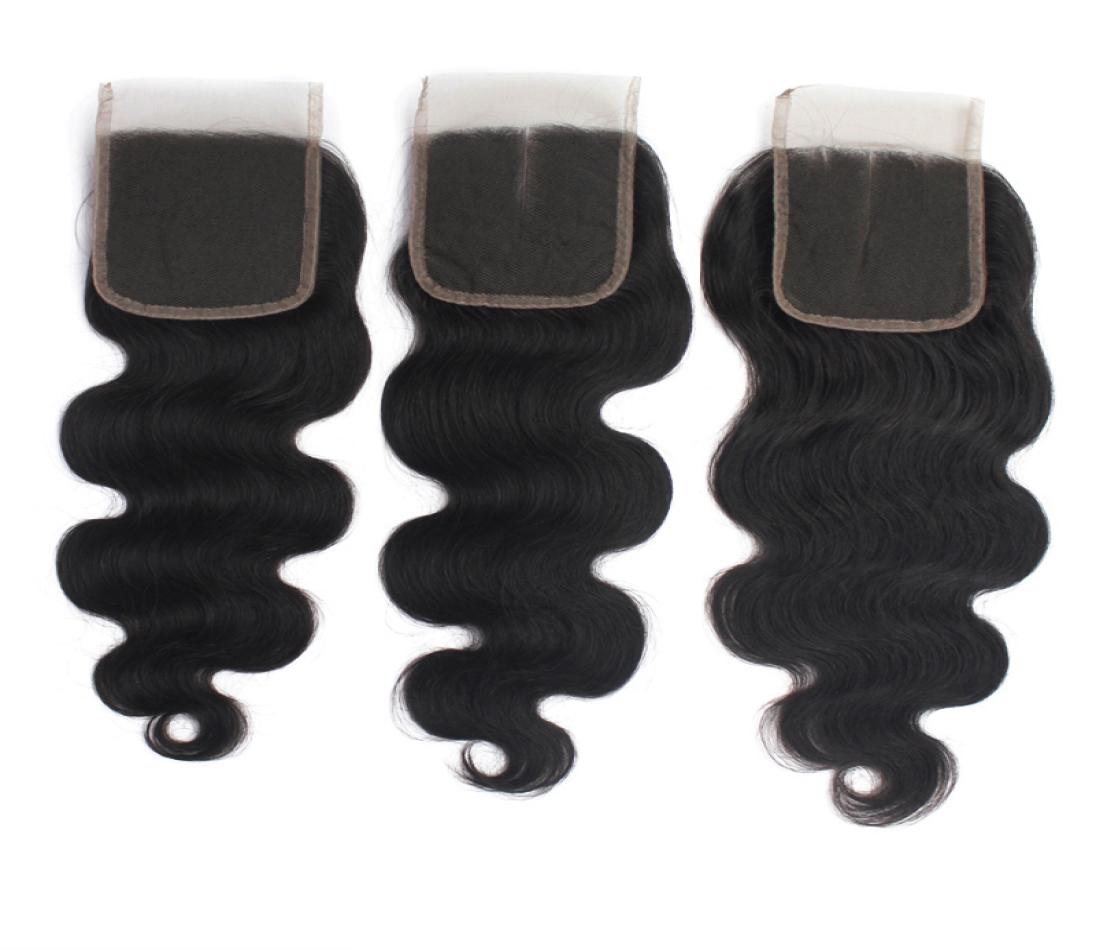Whole 10pcslot 3 Part Lace Closures Hair 1B 130 44 inch Brazilian Virgin Human Body Wave Top Closures Pieces for Black Wome1140215
Whole 10pcslot 3 Part Lace Closures Hair 1B 130 44 inch Brazilian Virgin Human Body Wave Top Closures Pieces for Black Wome1140215