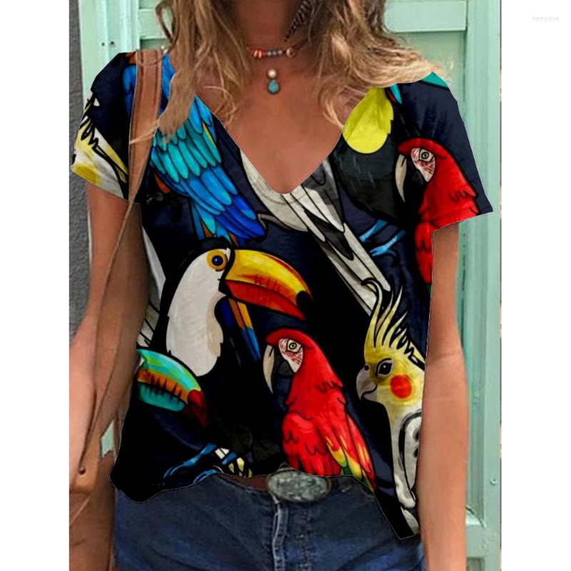 Women's T Shirts Women Flower Tshirt Hip Hop Parrot Shirt 3d Print T-shirt Animal Harajuku Fun V-neck Streetwear Colthing, Vtdws107881sj6708
Women's T Shirts Women Flower Tshirt Hip Hop Parrot Shirt 3d Print T-shirt Animal Harajuku Fun V-neck Streetwear Colthing, Vtdws107881sj6708