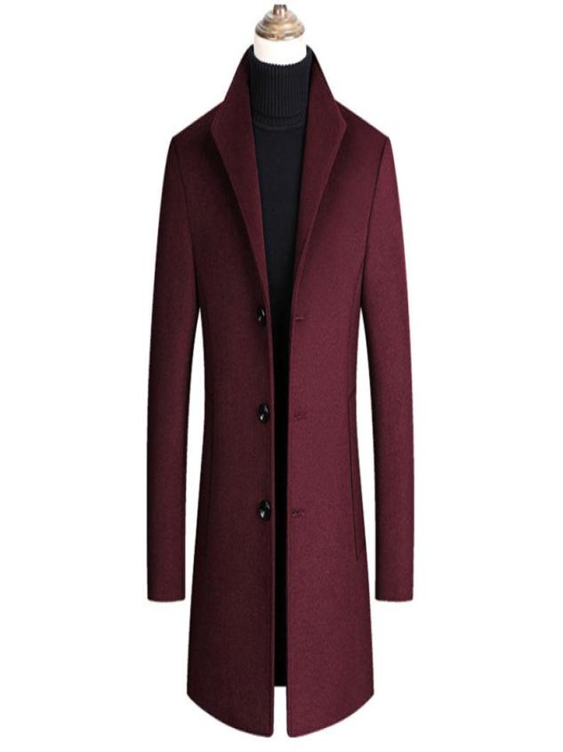 Men Wool Blends Coats Autumn Winter New Solid Color High Quality Men039s Wool Jacket Luxurious Brand Clothing SA8373815221, Gray
Men Wool Blends Coats Autumn Winter New Solid Color High Quality Men039s Wool Jacket Luxurious Brand Clothing SA8373815221, Gray