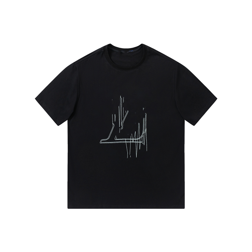 Men's T-Shirt 2023 Fashionable Men's T-Shirts Lvity cotton anti-wrinkle printed alphabet couple Viutonity casual wear student short sleeve 032-07, 11
Men's T-Shirt 2023 Fashionable Men's T-Shirts Lvity cotton anti-wrinkle printed alphabet couple Viutonity casual wear student short sleeve 032-07, 11