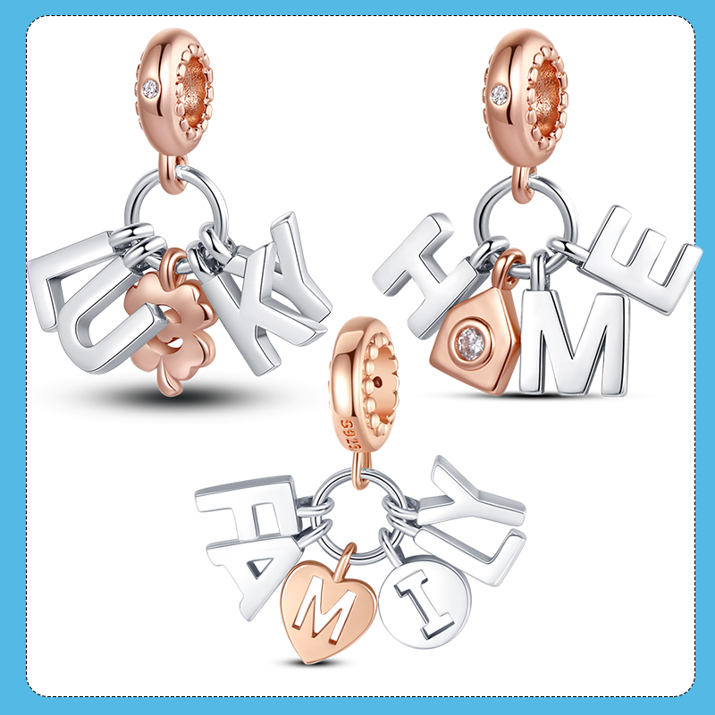925 Sterling Silver Pandora Charming Family Family Family Suspension Trivid Bead Is Suitable for Original Bracelet Necklace Ladies Jewelry Fashion Accessories
925 Sterling Silver Pandora Charming Family Family Family Suspension Trivid Bead Is Suitable for Original Bracelet Necklace Ladies Jewelry Fashion Accessories