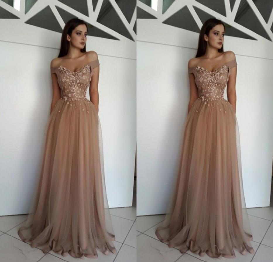 2018 Elegant Off The Shoulder Evening Dresses Flowers Pearl Tulle Floor Length Brown Formal Evening Dresses Zipper Up7646744, Yellow
2018 Elegant Off The Shoulder Evening Dresses Flowers Pearl Tulle Floor Length Brown Formal Evening Dresses Zipper Up7646744, Yellow