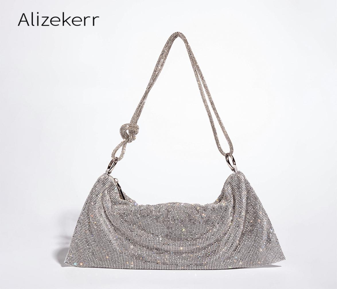 Knot Handle Rhinestones Evening Clutch Bag 2021 Crystal Diamonds Dinner Party Wedding Purses And Handbag Designer Fashion4715213, White
Knot Handle Rhinestones Evening Clutch Bag 2021 Crystal Diamonds Dinner Party Wedding Purses And Handbag Designer Fashion4715213, White