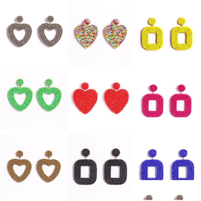 Stud Bohemian Color Rice Bead Handmade Heart Ear Studs Earrings Fashion Accessories Drop Delivery Jewelry Dhrxb
Stud Bohemian Color Rice Bead Handmade Heart Ear Studs Earrings Fashion Accessories Drop Delivery Jewelry Dhrxb