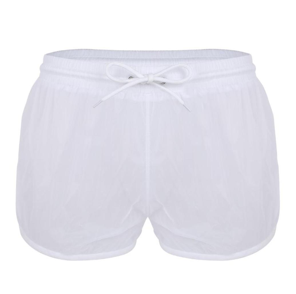 Men039s Shorts Men Sexy See Through Sheer Underwear Male Drawstring Boxer Gay Panties Casual Loose Underpants Swimming Wear6096504, Black
Men039s Shorts Men Sexy See Through Sheer Underwear Male Drawstring Boxer Gay Panties Casual Loose Underpants Swimming Wear6096504, Black