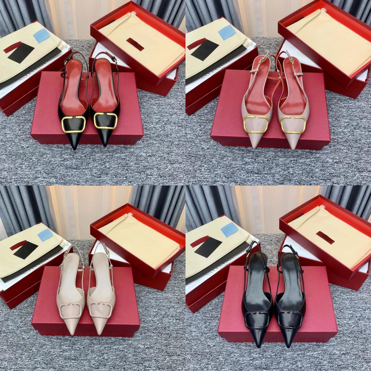 Brand summer luxury women's sandals brand high heels dress shoes metal buckle designer high heels sandals slingback sexy pointed toe stilettos 35-44
Brand summer luxury women's sandals brand high heels dress shoes metal buckle designer high heels sandals slingback sexy pointed toe stilettos 35-44