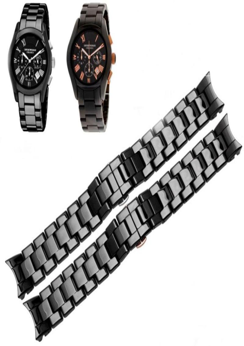 Black Ceramic Watchband 22mm for AR1400 AR1410 Wrist Strap Replacement Bracelet8274411
Black Ceramic Watchband 22mm for AR1400 AR1410 Wrist Strap Replacement Bracelet8274411