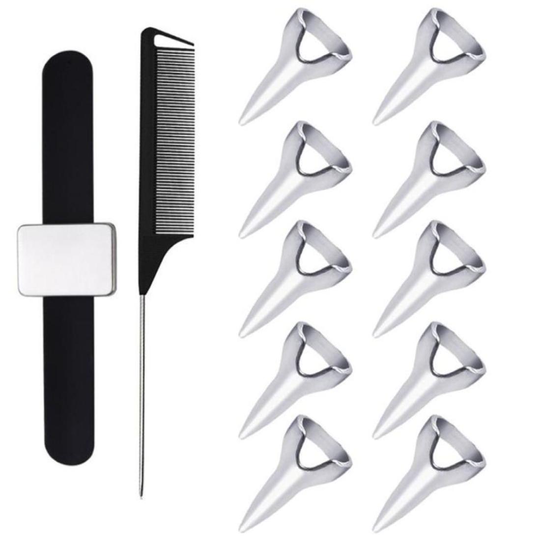 Hair Brushes 12 Pcs Selecting Tools Metal Parting Ring Sectioning Comb For Braiding Weaving Curling Styling Extension5314492
Hair Brushes 12 Pcs Selecting Tools Metal Parting Ring Sectioning Comb For Braiding Weaving Curling Styling Extension5314492