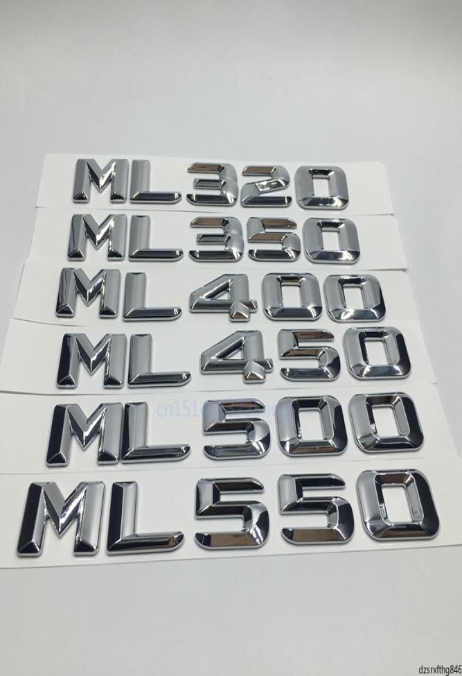 Car Styling For Mercedes ML320 ML350 ML400 ML450 ML500 ML550 Discharge Capacity Refitting Emblem Sticker For Benz ML Class5434028, Black
Car Styling For Mercedes ML320 ML350 ML400 ML450 ML500 ML550 Discharge Capacity Refitting Emblem Sticker For Benz ML Class5434028, Black