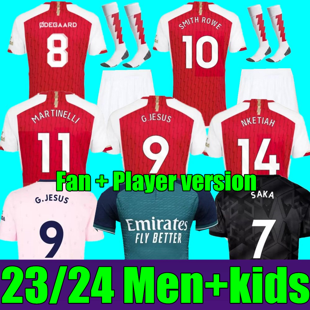 New 23 24 SMITH SAKA soccer jerseys Fans Player MARTINELLI 2023 2024 football shirt ODEGAARD Nketiah G.JESUS ARS FABIO ARSENALS ZINCHENKO JORGINHO Men Kids kit sets, 23/24 adult away
New 23 24 SMITH SAKA soccer jerseys Fans Player MARTINELLI 2023 2024 football shirt ODEGAARD Nketiah G.JESUS ARS FABIO ARSENALS ZINCHENKO JORGINHO Men Kids kit sets, 23/24 adult away
