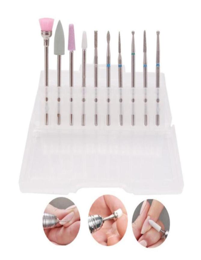 Nail Drill Accessories 10Pcs Cuticle Clean Bits Set Diamond Tungsten Steel Alloy Grinding Head For Russian Manicure Art Tools3470964
Nail Drill Accessories 10Pcs Cuticle Clean Bits Set Diamond Tungsten Steel Alloy Grinding Head For Russian Manicure Art Tools3470964