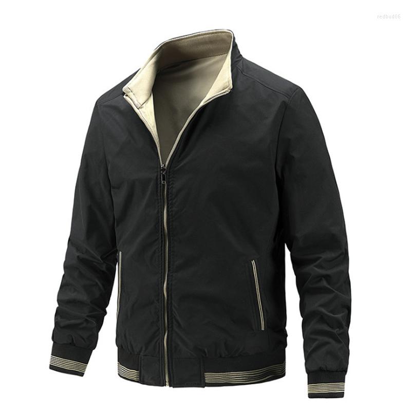 Men's Jackets Spring Autumn Jacket Men Fashion Sport Double-sided Coat Solid Color Bomber Slim Baseball, Beige
Men's Jackets Spring Autumn Jacket Men Fashion Sport Double-sided Coat Solid Color Bomber Slim Baseball, Beige