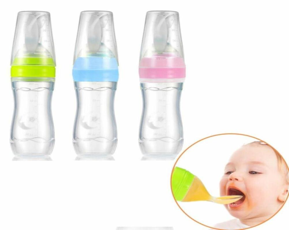 Portable Infant Nipple Pacifier Baby Feeding Tool Milk Bottle With Spoon Silicone Gel Bottles1733099
Portable Infant Nipple Pacifier Baby Feeding Tool Milk Bottle With Spoon Silicone Gel Bottles1733099