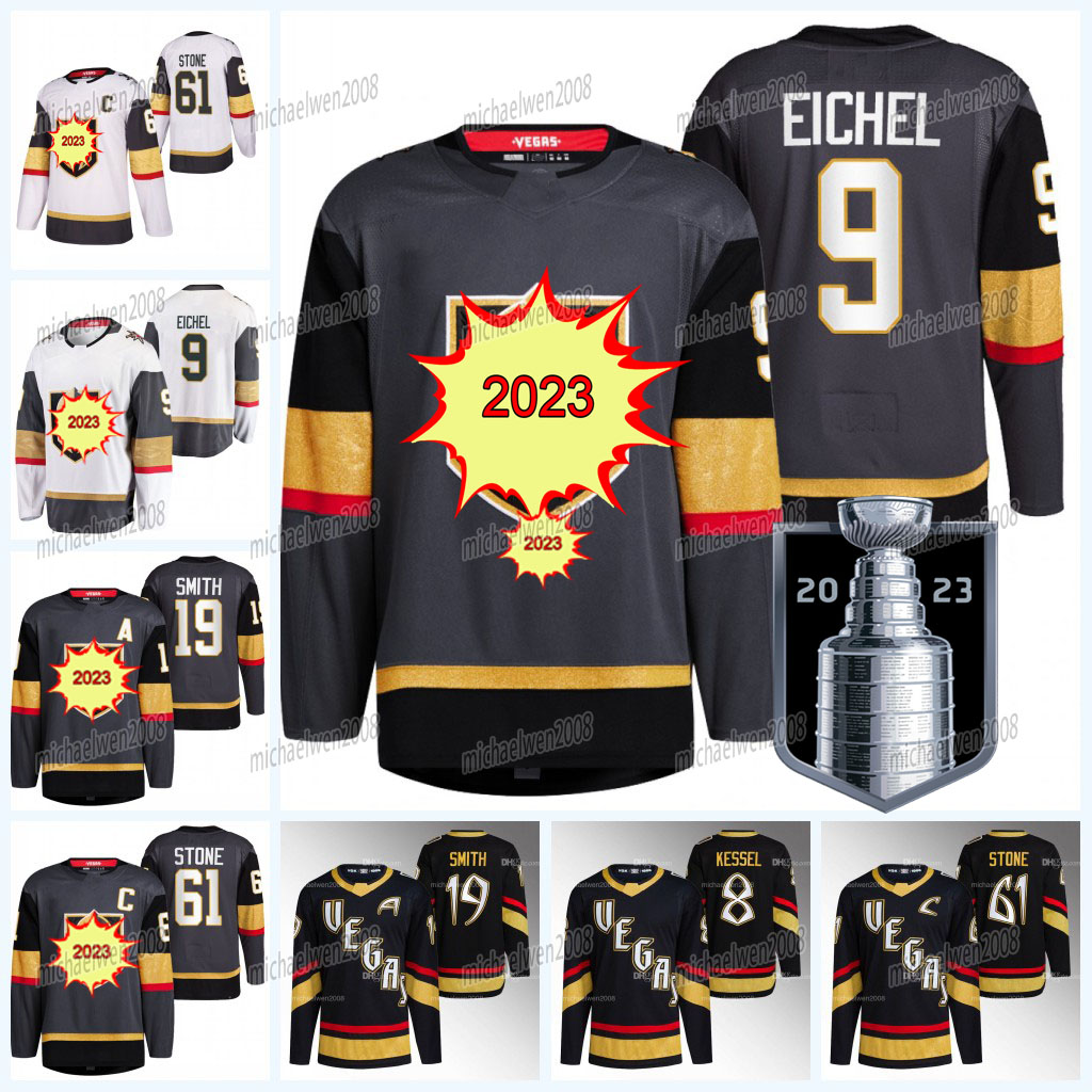 Vegas Jack Eichel Golden Knights Jersey Stanley Cup Mark Stone Phil Kessel Reilly Smith Karlsson Shea Theodore Alex Pietrangelo Jonathan Quick Logan Thompson, Black
Vegas Jack Eichel Golden Knights Jersey Stanley Cup Mark Stone Phil Kessel Reilly Smith Karlsson Shea Theodore Alex Pietrangelo Jonathan Quick Logan Thompson, Black
