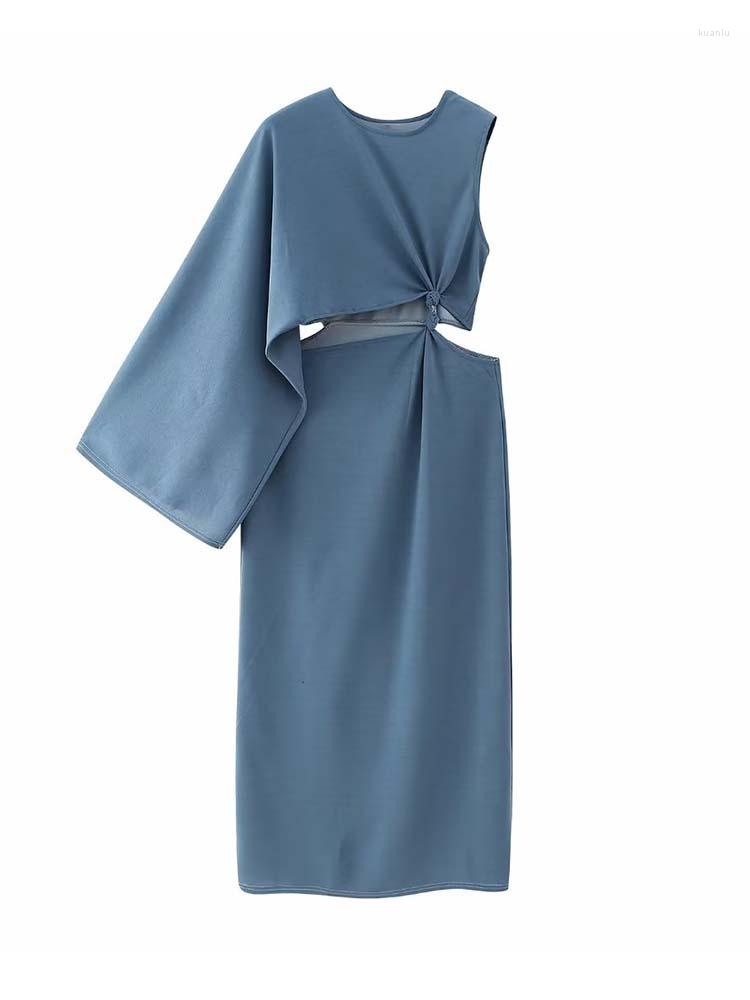 Casual Dresses Women 2023 Chic Fashion Loose Asymmetry Midi Dress Vintage Round Neck Long Sleeve Female Vestidos Robe Mujer, Picture
Casual Dresses Women 2023 Chic Fashion Loose Asymmetry Midi Dress Vintage Round Neck Long Sleeve Female Vestidos Robe Mujer, Picture