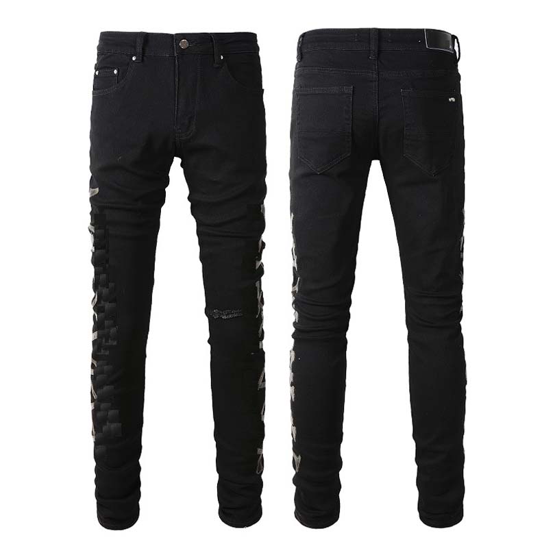 2023 New high-quality jeans tattered and ripped motorcycle pants slim fit motorcycle jeans men's designer jeans Size 28-40 #15, Black
2023 New high-quality jeans tattered and ripped motorcycle pants slim fit motorcycle jeans men's designer jeans Size 28-40 #15, Black