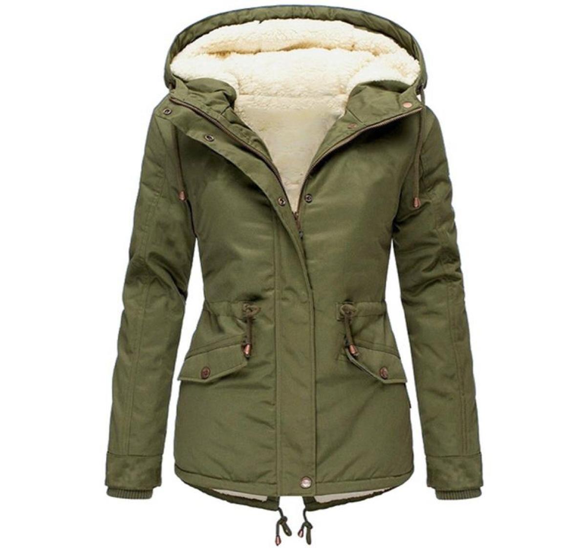 Women Winter Jacket Parkas 2021 New Drawstring Casual Hooded Warm Cotton Padde Coat Female Loose Long Parka Coat Outwear Mujer9452060, Beige
Women Winter Jacket Parkas 2021 New Drawstring Casual Hooded Warm Cotton Padde Coat Female Loose Long Parka Coat Outwear Mujer9452060, Beige
