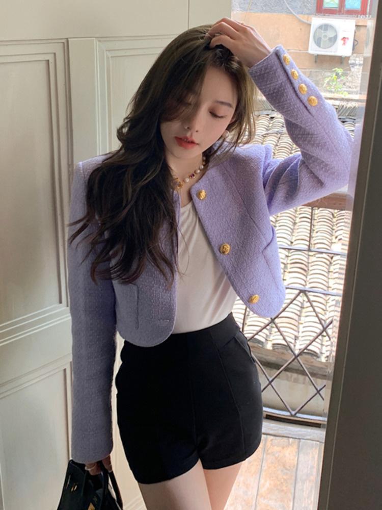 Women' Jackets High Quality Sweet Small Fragrance Tweed Jacket Women Autumn Luxury Super Short Coat Temperament Fried Street Slim Outwear, Blue
Women' Jackets High Quality Sweet Small Fragrance Tweed Jacket Women Autumn Luxury Super Short Coat Temperament Fried Street Slim Outwear, Blue