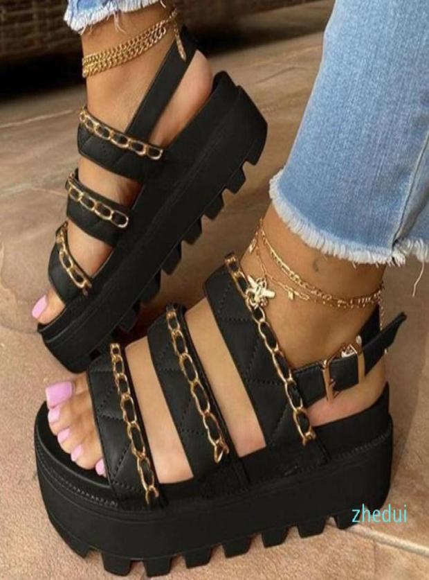 Sandals Women 2021 Fashion Wedge Platform Gladiator Open Toe Buckle Strappy Summer Shoes Sandalias Mujer2876248, Red
Sandals Women 2021 Fashion Wedge Platform Gladiator Open Toe Buckle Strappy Summer Shoes Sandalias Mujer2876248, Red