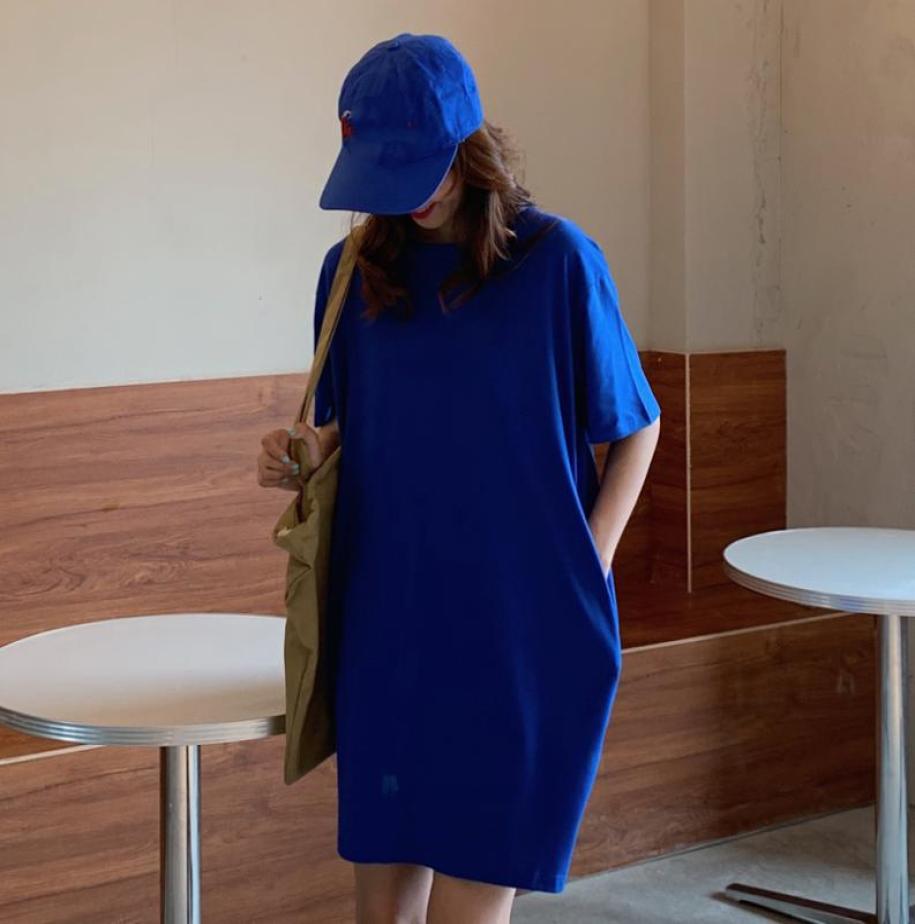 Women Casual Loose Solid T Shirt O Neck Mini Dress Batwing Short Sleeve Basic Dresses Vestidos2700988, Black
Women Casual Loose Solid T Shirt O Neck Mini Dress Batwing Short Sleeve Basic Dresses Vestidos2700988, Black