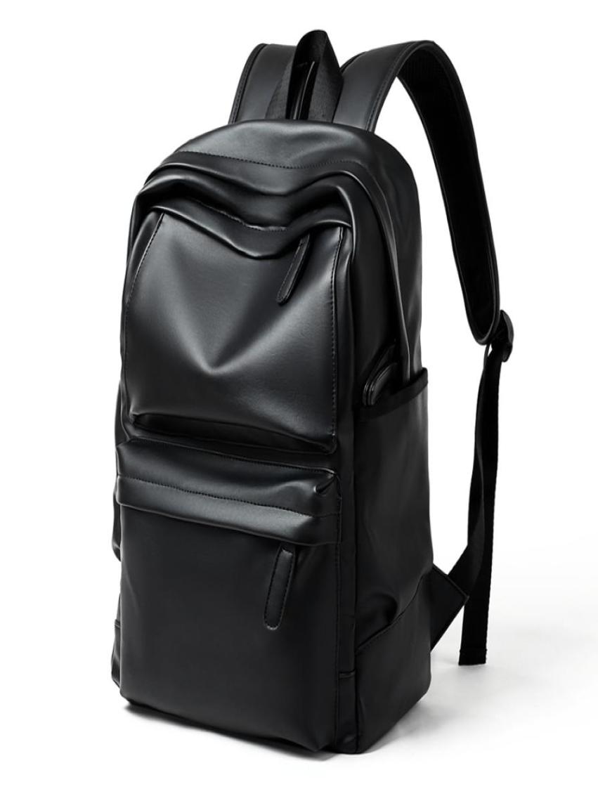 PU Leather Backpack Men Travel Bag Waterproof Simple Style School Bags for Teenage Casual Fashion Pack AntiTheft Bagpack9527882, Sky blue
PU Leather Backpack Men Travel Bag Waterproof Simple Style School Bags for Teenage Casual Fashion Pack AntiTheft Bagpack9527882, Sky blue