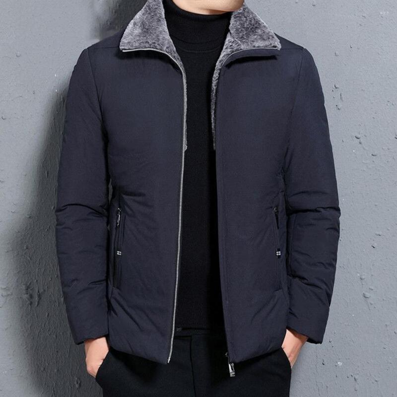 Men's Jackets Autumn Winter Men Coat Plush Lining Solid Color Long Sleeve Lapel Jacket Windproof Zipper Outwear For Outdoor, Black
Men's Jackets Autumn Winter Men Coat Plush Lining Solid Color Long Sleeve Lapel Jacket Windproof Zipper Outwear For Outdoor, Black