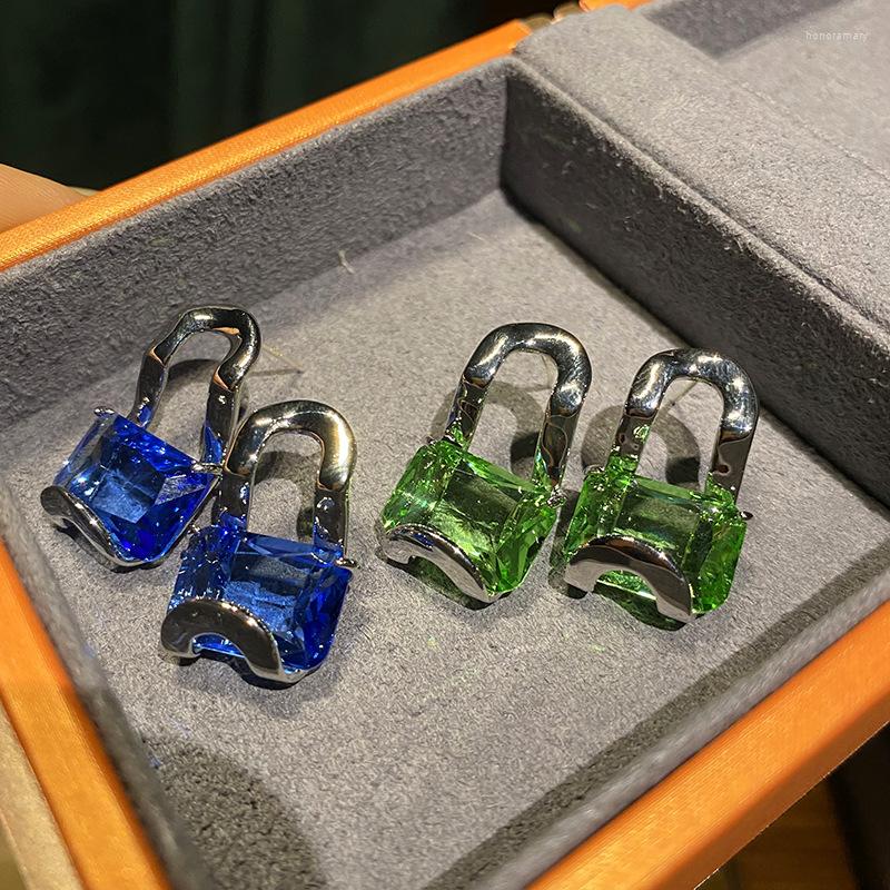 Stud Earrings 2023 Women Colorful Lock Head Blue Green Diamond Geometric Shape Minimalist Metal
Stud Earrings 2023 Women Colorful Lock Head Blue Green Diamond Geometric Shape Minimalist Metal