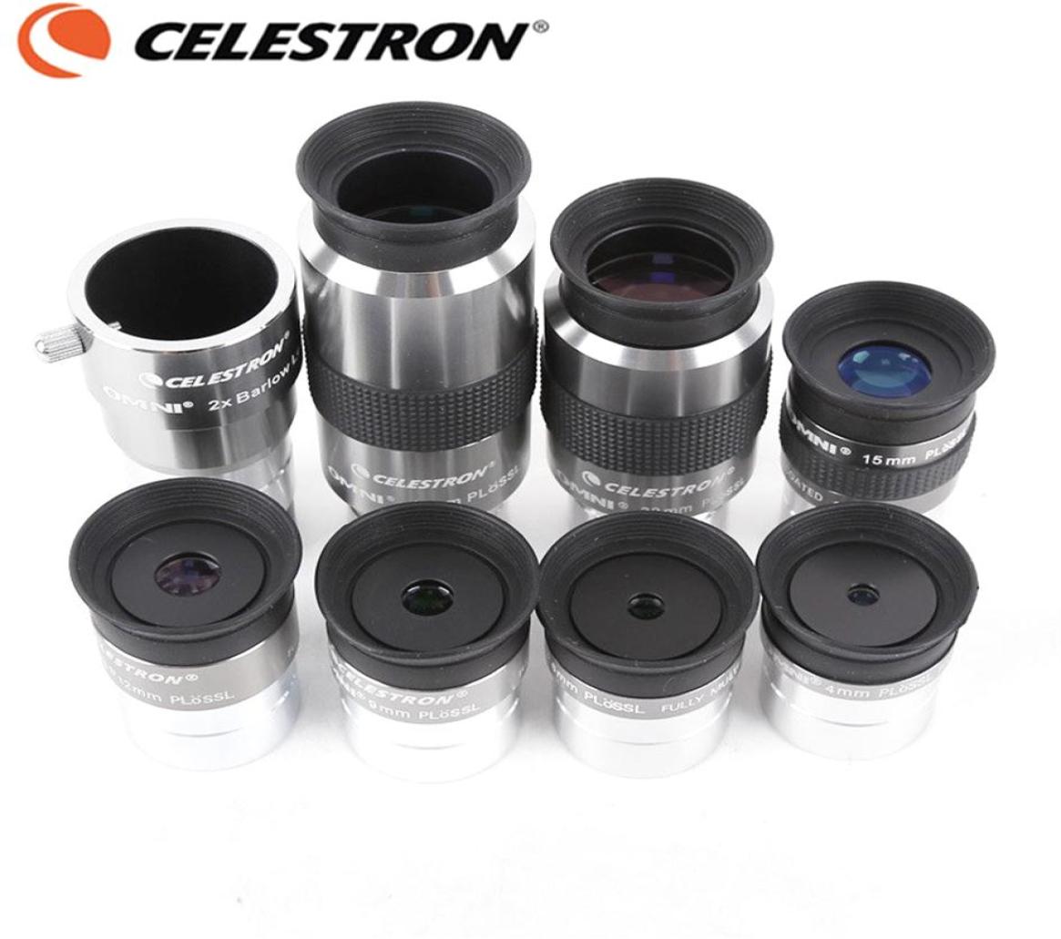 Celestron OMNI 4mm 6mm 9mm 12mm 15mm 32mm 40mm HD Eyepiece 2x Barlow Lens Fully MultiCoated Metal Astronomy Telescope Monocular28