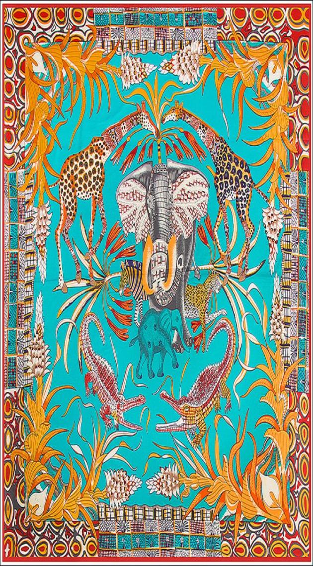 Silk Neck Scarf Wrap Women Elephant Giraffe Poncho Foulard Femme Ladies Joker Large Silk Scarfs Versatile Accessory 130cm7409348
Silk Neck Scarf Wrap Women Elephant Giraffe Poncho Foulard Femme Ladies Joker Large Silk Scarfs Versatile Accessory 130cm7409348
