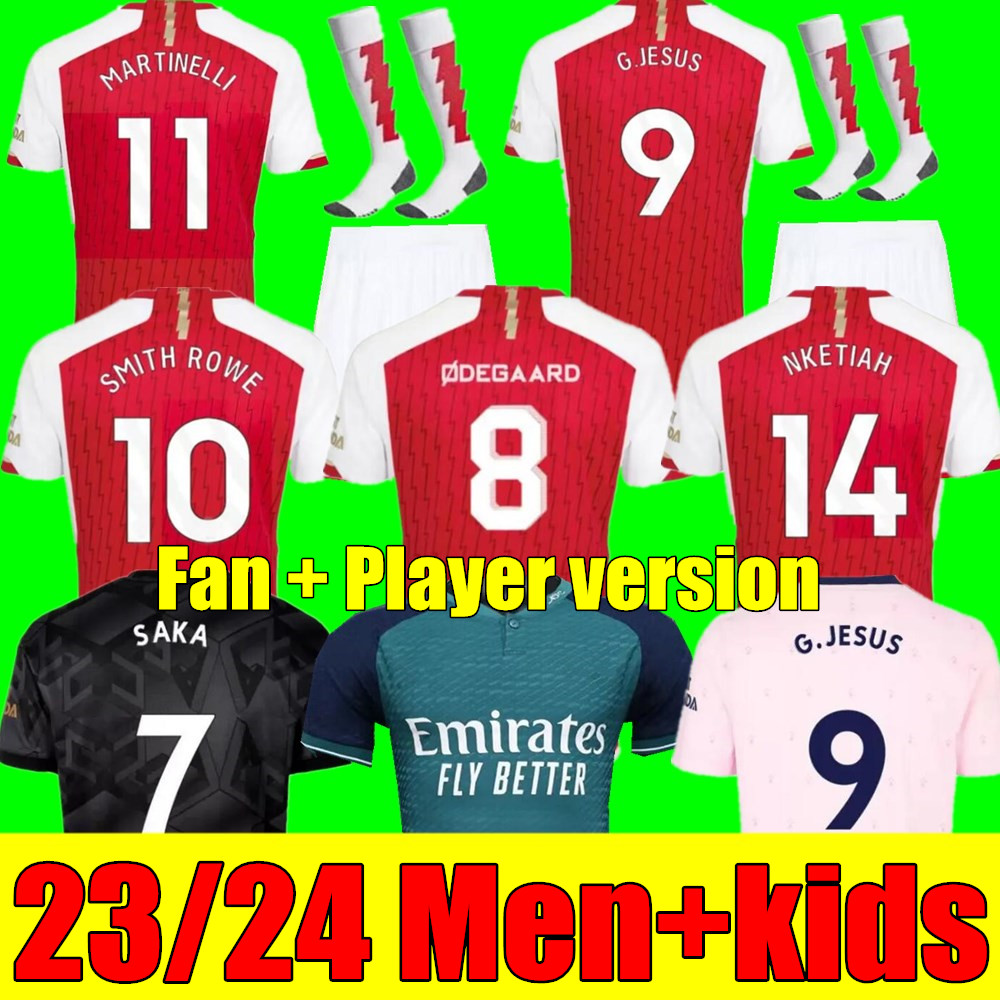 New 23 24 SMITH ROWE SAKA soccer jerseys Fans Player MARTINELLI 2023 2024 football shirt Men Kids kit ODEGAARD Nketiah G.JESUS FABIO ARSen ZINCHENKO JORGINHO, 23/24 player version home
New 23 24 SMITH ROWE SAKA soccer jerseys Fans Player MARTINELLI 2023 2024 football shirt Men Kids kit ODEGAARD Nketiah G.JESUS FABIO ARSen ZINCHENKO JORGINHO, 23/24 player version home